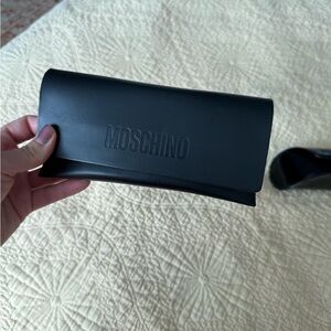 Moschino sunglasses and case